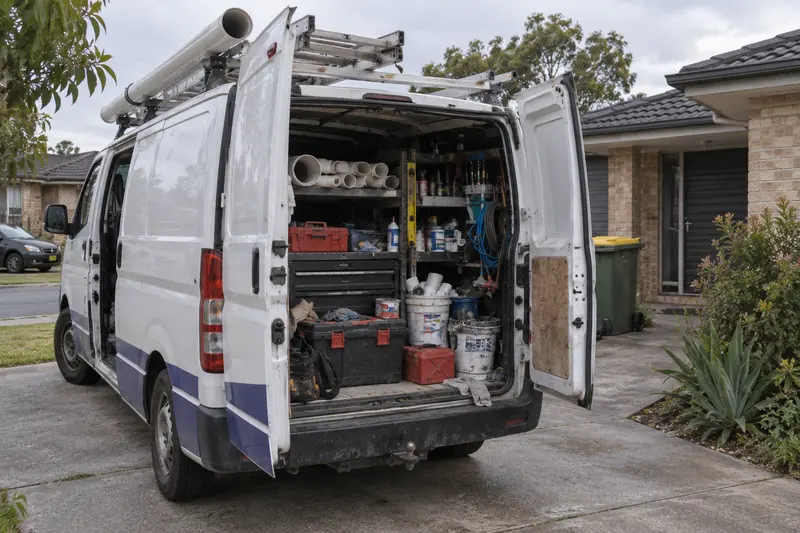 Northside Plumbing van